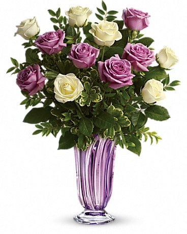 Teleflora's Wrapped In Lavender Bouquet Bouquet