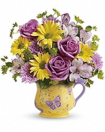 Teleflora's Backyard Butterfly Bouquet