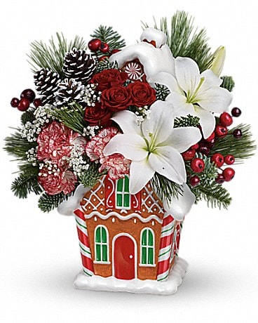 Teleflora's Peppermint Sticks Bouquet