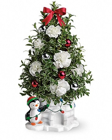 Send a Hug® Precious Penguin by Teleflora Bouquet