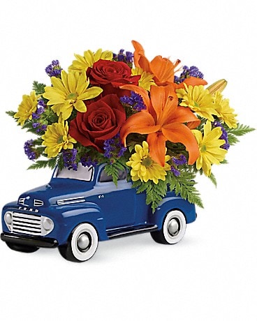 Vintage Ford Pickup Bouquet by Teleflora Bouquet