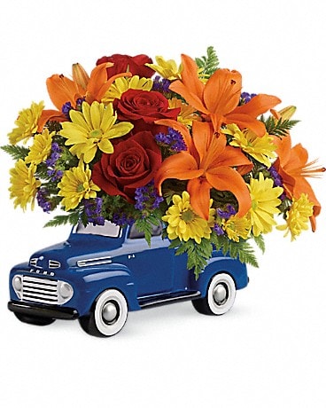 Vintage Ford Pickup Bouquet by Teleflora Bouquet