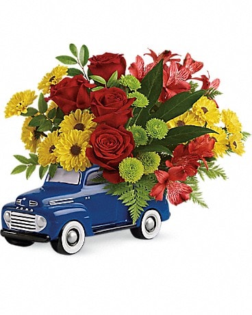 Glory Days Ford Pickup by Teleflora Bouquet