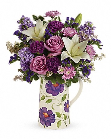 Roses and Lilies  Flower Arrangement Delivery – Somerset Flowers & Gifts