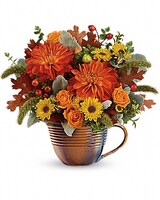 Standard size, 12 1/4 inches height and 13 and a half inches wide.