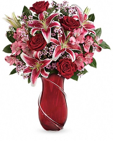 bouquet valentine's day luxury flowers wrapping