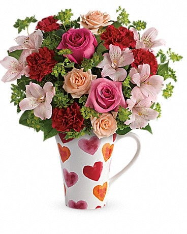 Teleflora's Hearts And Hugs Bouquet Bouquet