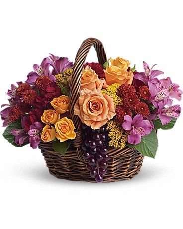 Sending Joy Basket Arrangement