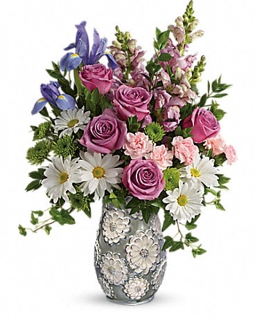 Teleflora's Spring Cheer Bouquet in Muscatine IA - Flowers ...