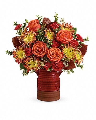 Teleflora's Heirloom Crock Bouquet