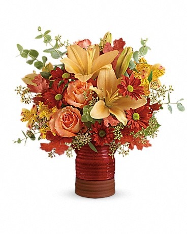 Teleflora's Harvest Crock Bouquet Bouquet