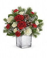 Standard size, 13 inches height and 13 and a half inches wide.