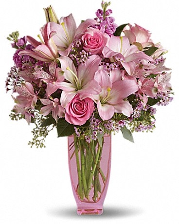 Pink Butterfly Bouquet by Teleflora