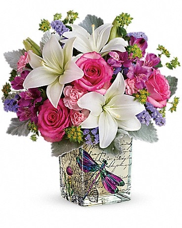 Teleflora S Garden Poetry Bouquet In Colorado Springs Co Platte Floral