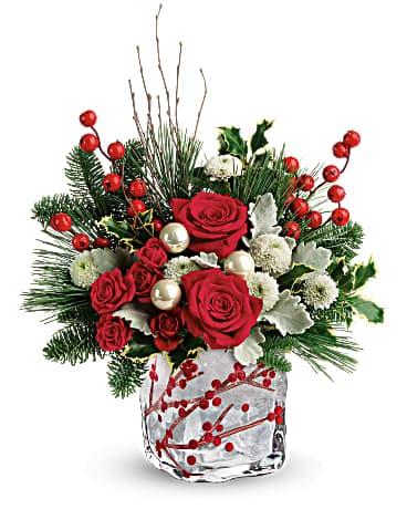 Teleflora's Winterberry Kisses Bouquet Bouquet