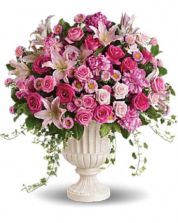 Passionate Pink Garden Arrangement