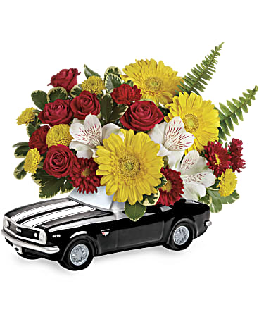 Teleflora's '67 Chevy Camaro Bouquet Bouquet