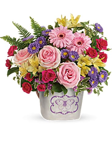 Teleflora's Vintage Butterfly Bouquet - Teleflora