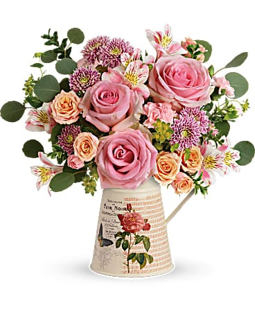 Teleflora's Vintage Chic Bouquet - Amling's Flowers