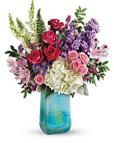 Pink Butterfly Bouquet by Teleflora