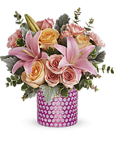 Teleflora's Pink Breeze Bouquet