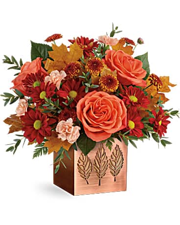 Teleflora's Copper Petals Bouquet Bouquet