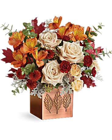 Teleflora's Shimmering Leaves Bouquet Bouquet