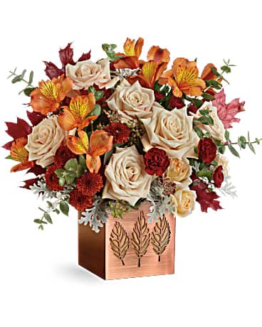 Teleflora's Shimmering Leaves Bouquet Bouquet