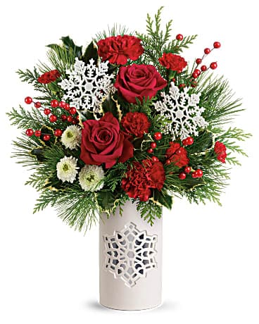 Teleflora's Flurry Of Elegance Bouquet in Freeport IL - Deininger