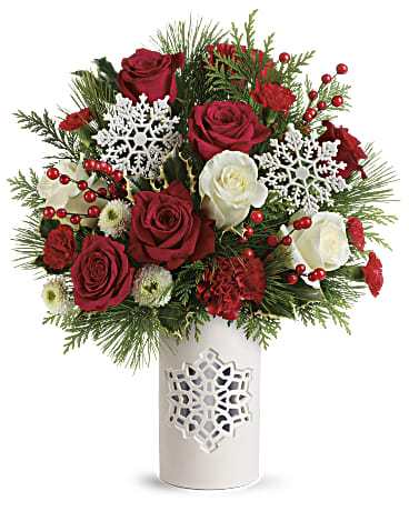 Teleflora's Flurry Of Elegance Bouquet in Freeport IL - Deininger