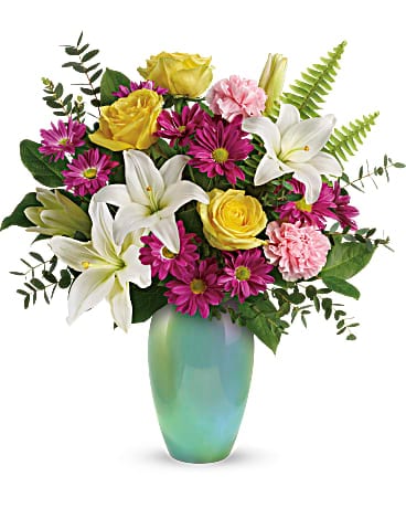 Teleflora's Aqua Artistry Bouquet