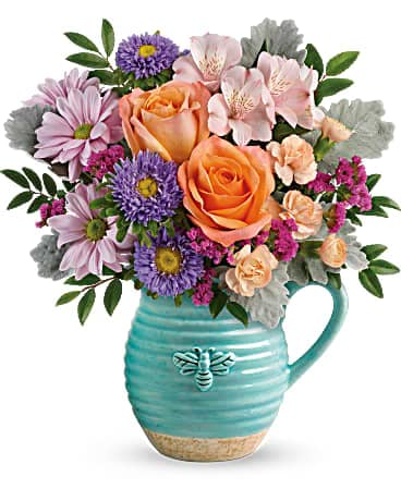 Teleflora's Butterfly Sunrise Bouquet in Stockton, CA