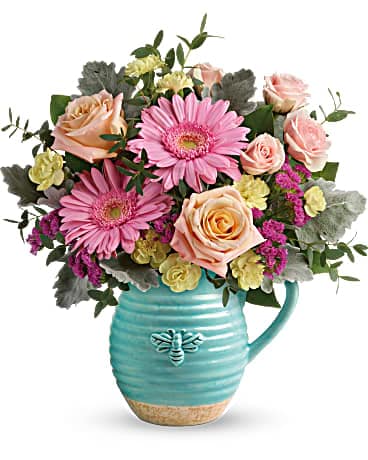 Teleflora's Bee Delighted Bouquet Bouquet