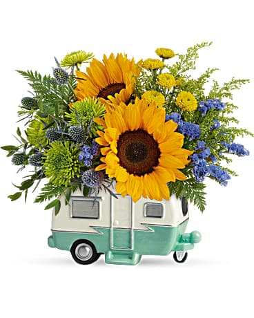 Teleflora's Retro Road Tripper Bouquet Bouquet