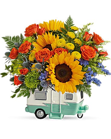 Teleflora's Retro Road Tripper Bouquet Bouquet