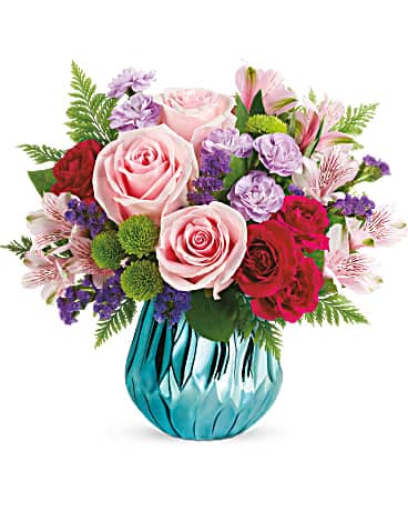 Teleflora's Sparkle And Bloom Bouquet