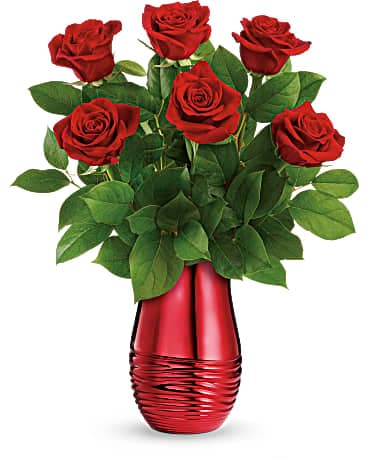 Teleflora's Rouge Romance Bouquet