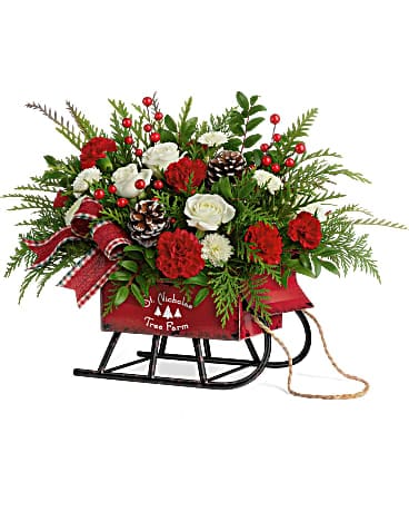 Teleflora S Sleigh Bells Bouquet In Silver Spring Md Citiflowers