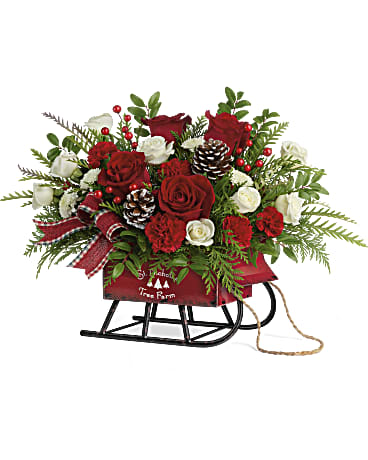 Teleflora's Sleigh Bells Bouquet Bouquet