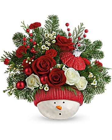 Teleflora's Winter Wilds Centerpiece