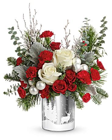 Teleflora's Winter Wilds Centerpiece