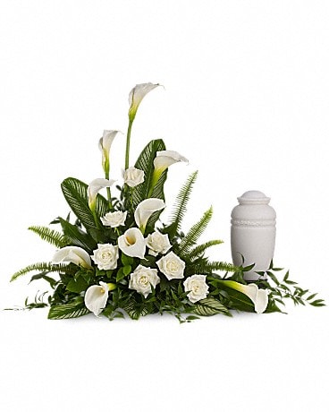 simple flower arrangements with lilies