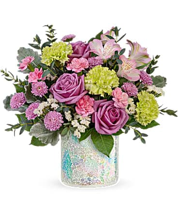 Teleflora's Irresistible Iridescence Bouquet Bouquet