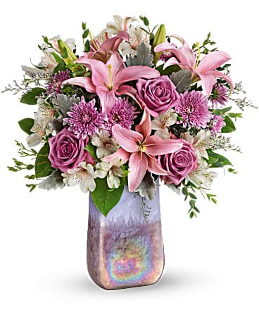 Teleflora's Stunning Swirls Bouquet (T21M500A) in Chicago IL - Soukal Floral  Co. & Greenhouses