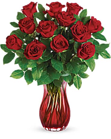 Teleflora's Romantic Twist Bouquet Bouquet