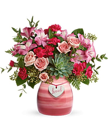 Teleflora's Cross My Heart Bouquet