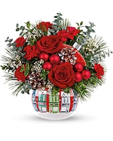 Standard size, 12 inches height and 13 inches wide.