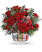 Deluxe size, 12 inches height and 13 inches wide.