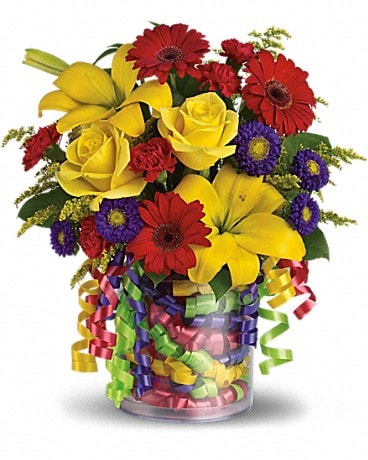 Teleflora's Birthday Ribbon Bouquet