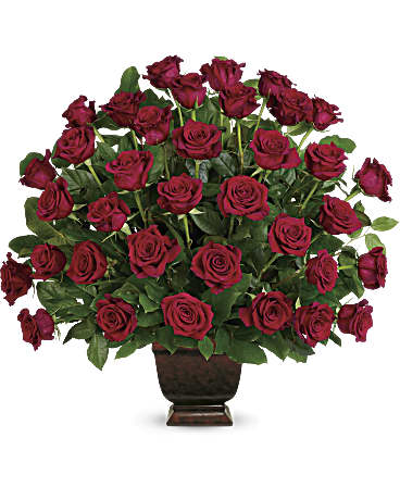 Teleflora's Rose Tribute Flower Arrangement